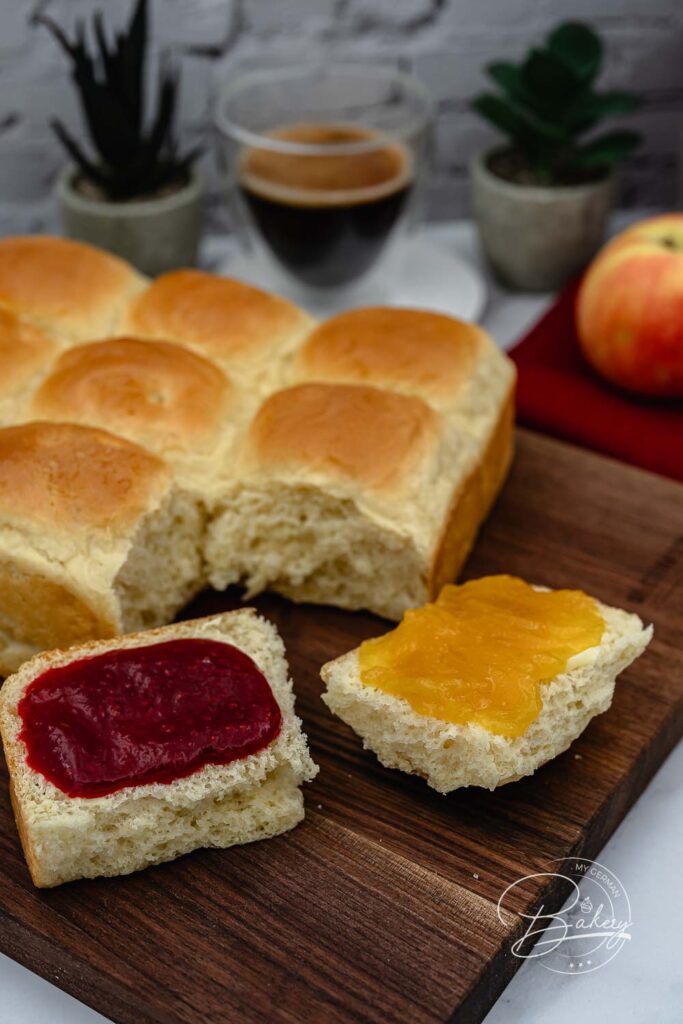 Amerikanische Dinner Rolls Rezept- weiche Brötchen