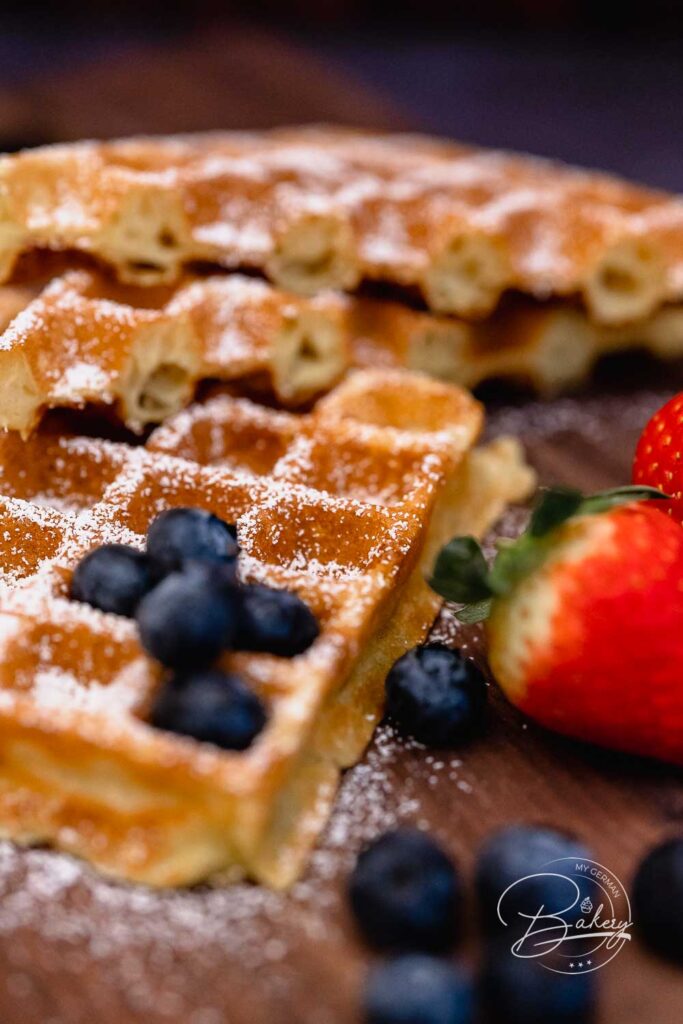 Belgische Waffeln – einfaches Rezept Waffelteig