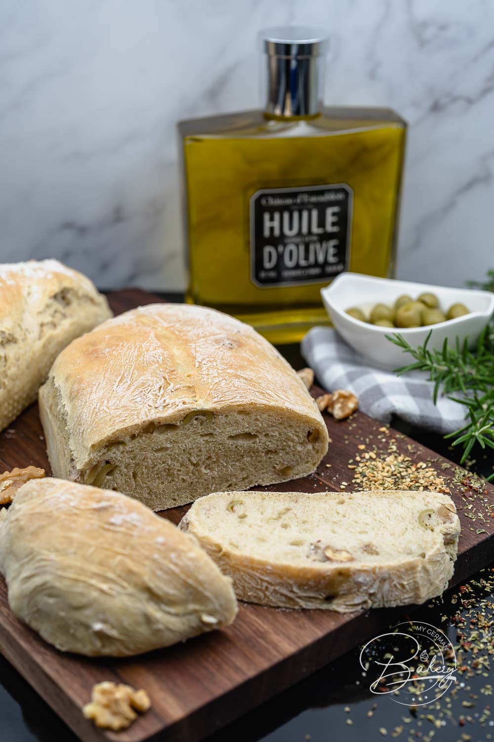 Simple ciabatta recipe - delicious Italian bread as a dinner bread - best and easy ciabatta recipe for delicious Italian bread as dinner bread with salad, barbecue, pasta or even pure with olive oil,