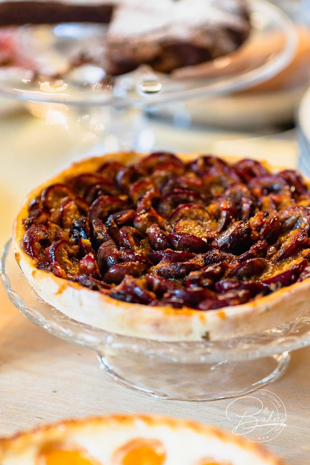 Plum cake recipe - simple, fast and delicious - cake with plums - plum cake Quick, succeeds beginners, shortcrust fruit cake