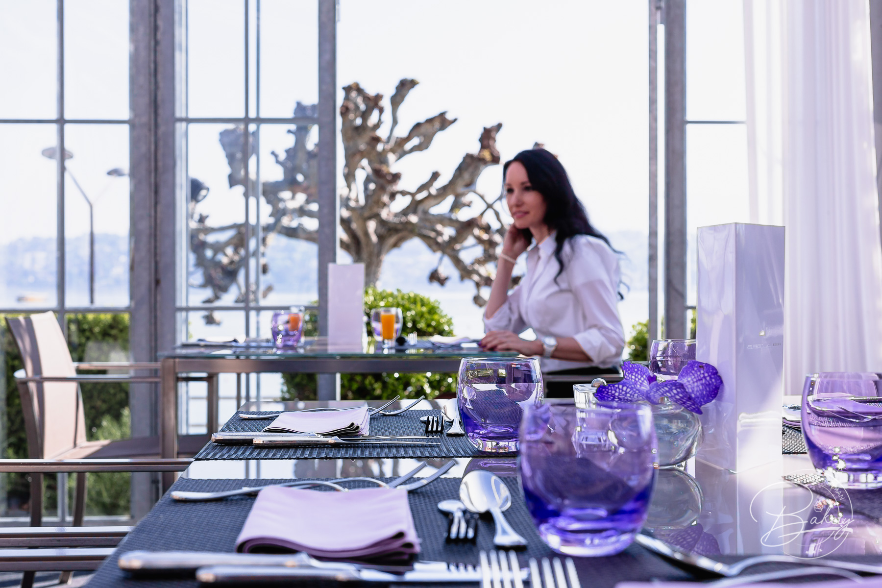 Vanessa Pur at Umami Restaurant Geneva - Sunday Brunch by Michel Roth - Brunch von einem Sternekoch - Michel Roth, der Starkoch ist auch für das Sunday-Brunch im President Wilson in Geneva verantwortlich, Sushi, Desserts und weitere Delikatessen - Umami by Michel Roth - Sunday Bruch - Genf, Schweiz - Restaurant