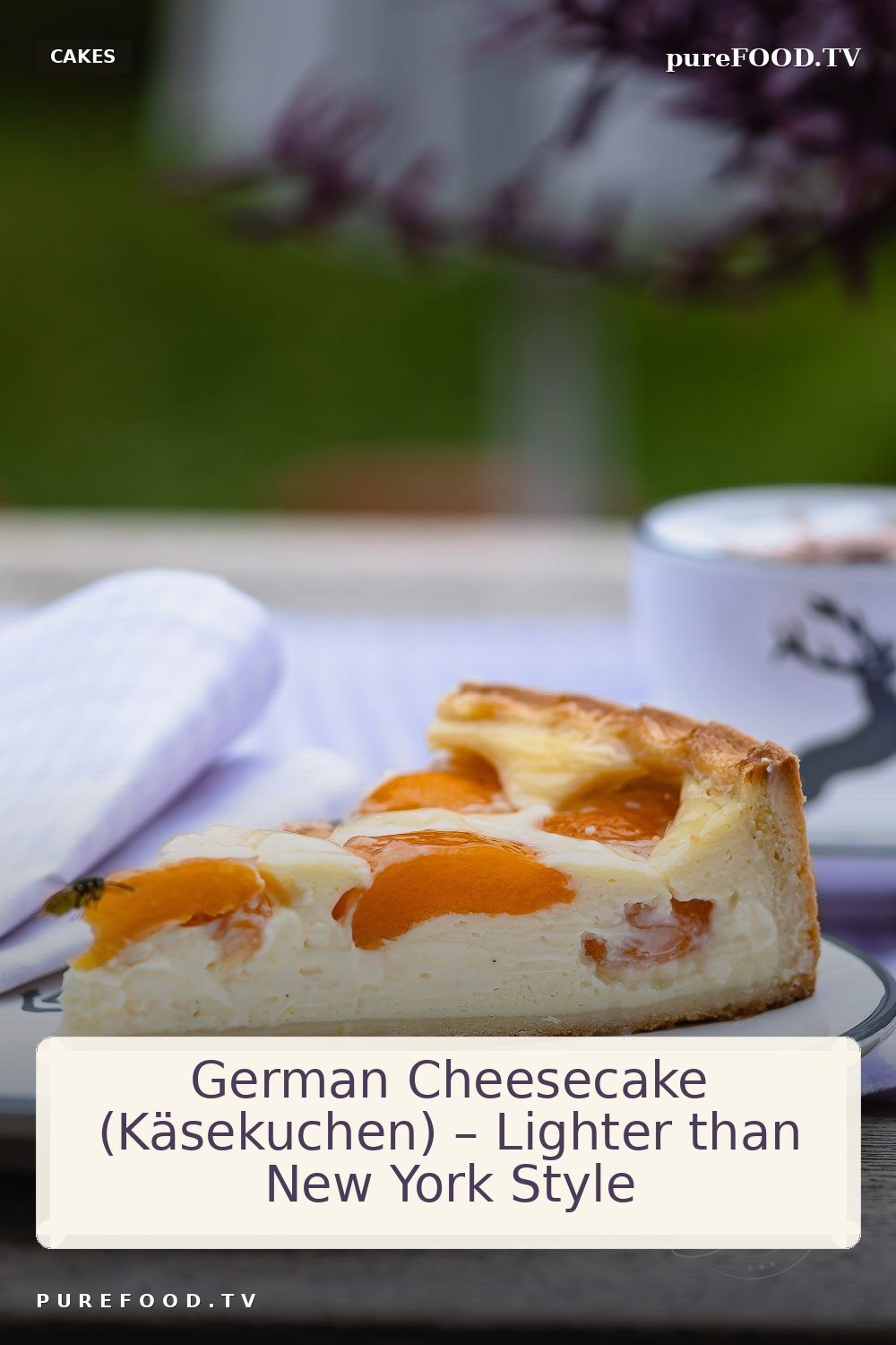 Popular creamy delicious recipe for cheesecake that turns out quickly and is fluffy creamy consistency. A cheesecake and cream cake recipe with sour cream as a filling and optional fruit is one of the most popular cheesecake recipes.