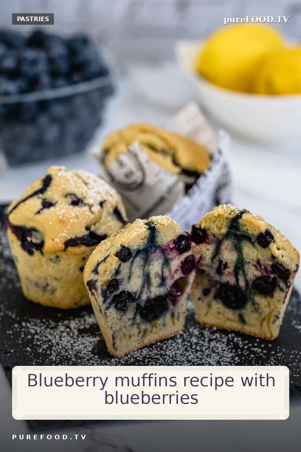 Best and favorite blueberry muffin recipe that results in fluffy and delicious muffins, much like the Starbucks muffins recipe. With buttermilk and fresh blueberries this muffin recipe gives us the best moist muffin.